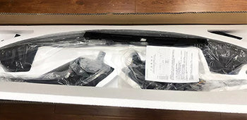 HCMOTION LED RGB Taillights for 2014-2020 Lexus IS 250/350/300h | Sequential Signal & Startup Animation Smoked