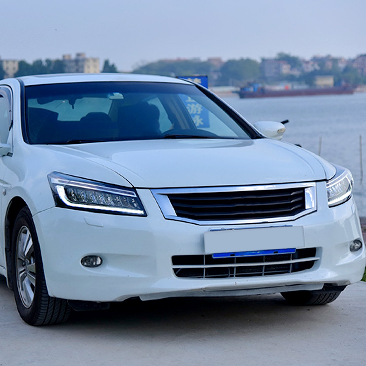 HCMOTION LED Headlights for 2008-2012 Honda Accord | Sequential Signal & Startup Animation
