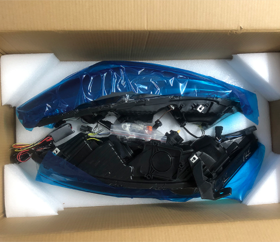 LED Headlight Assembly for Lexus LX 470 1998-2007 Startup Animation & Sequential Turn Signal 2PCS