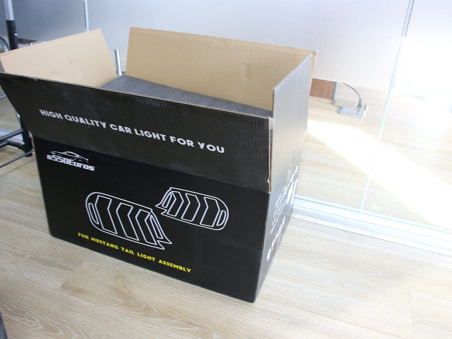 LED 6 Lighting Modes Tail Light Assembly Compatible with Ford Mustang 2015-2022 Start UP Animation Sequential Turn Light Rear Lamps RGB 2Pcs