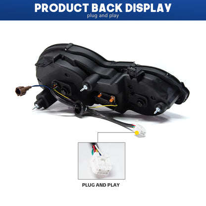 HCMOTION LED Tail Lights for 2007-2017 Nissan GTR GT-R R35 | Startup Animation & Sequential Signal