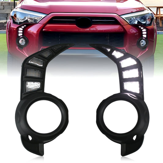 HCMOTION DOT-Approved LED DRL for 2014-2023 Toyota 4Runner (SR5 TRD Pro Sport) | Startup Animation & Sequential Turn Signal Pair Upgrade