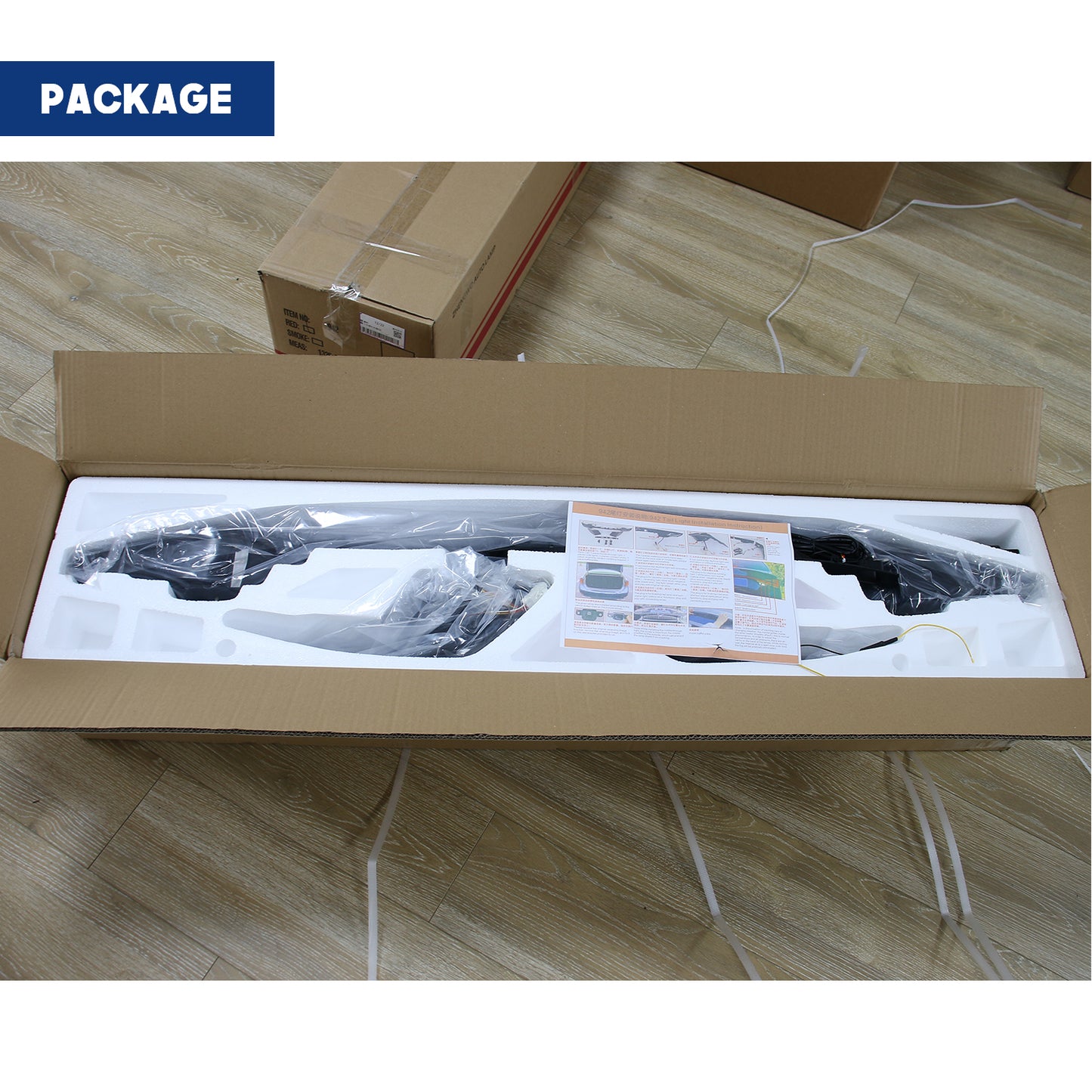 HCMOTION LED Taillights for 2012-2020 Lexus GS 250 300h 350 F 450h | Sequential Turn Signal & Startup Animation Smoked