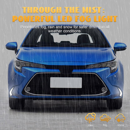 HCMOTION LED DRL for 2019-2023 Toyota Corolla L LE XLE | Startup Animation & Sequential Turn Signal