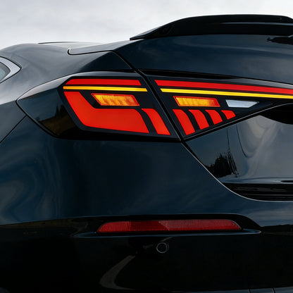 HCMOTION Full LED Tail Lights for 2022-2026 Honda Civic Sedan 11th Gen | Startup Animation & Sequential Signal Smoked Lens Pair