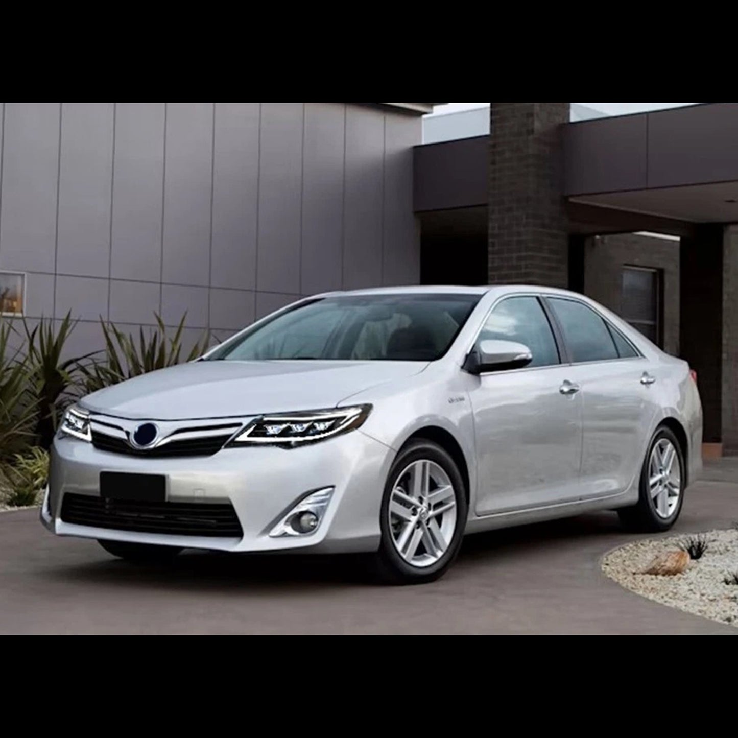 HCMOTION LED Headlight Assembly for 2012-2014 Toyota Camry (XV50) | Sequential Signal & Startup Animation Type B