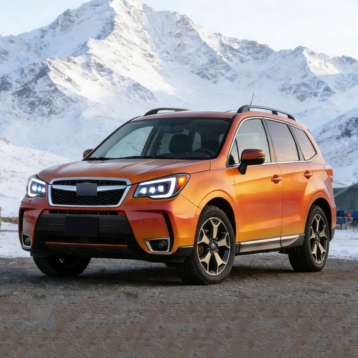 HCMOTION LED Headlight Assembly for 2013-2018 Subaru Forester (SJ) | Sequential Signal & Startup Animation