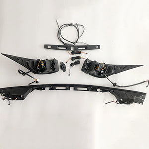 HCMOTION DOT-Approved LED Tail Lights for 2014-2020 Lexus IS 250/350/300h | Sequential Signal & Startup Animation Pair