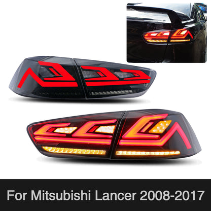 HCMOTION LED Headlights and Taillights for Mitsubishi Lancer 2008-2017 | Sequential Turn Signal & Startup Animation