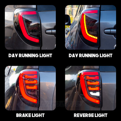 HCMOTION LED Taillights for Toyota Rav4 3th GEN 2006-2012 | Sequential Turn Signal & Startup Animation Smoked