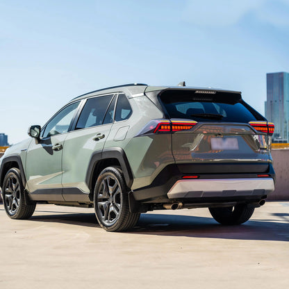 HCMOTION DOT-Approved LED Tail Lights for 2019-2024 Toyota RAV4 XA50 | Sequential Signal & Startup Animation Pair