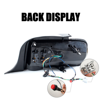 HCMOTION LED Taillights for 2005-2009 Ford Mustang | Startup Animation & Sequential Signal Clear