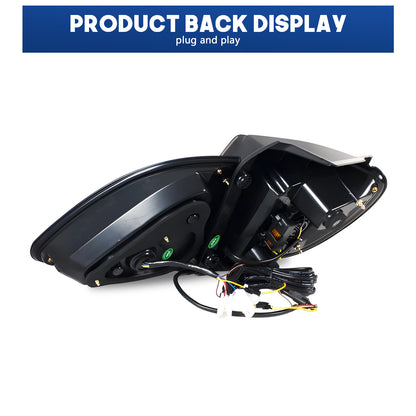 HCMOTION DOT-Approved LED Tail Lights for 1998-2002 Lexus RX 300 | Sequential Signal & Startup Animation Pair