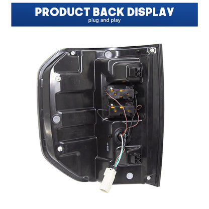HCMOTION LED Taillights for 2022-2025 Ford Maverick | Sequential Signal & Startup Animation Smoked