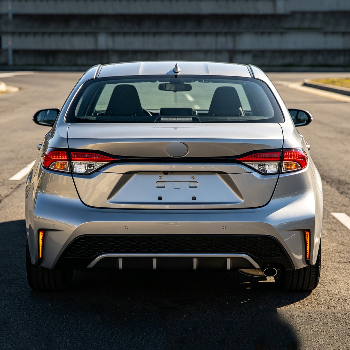 HCMOTION LED Rear Bumper Lights for 2019-2022 Toyota Corolla/Levin | Sequential Turn Signal & Startup Animation