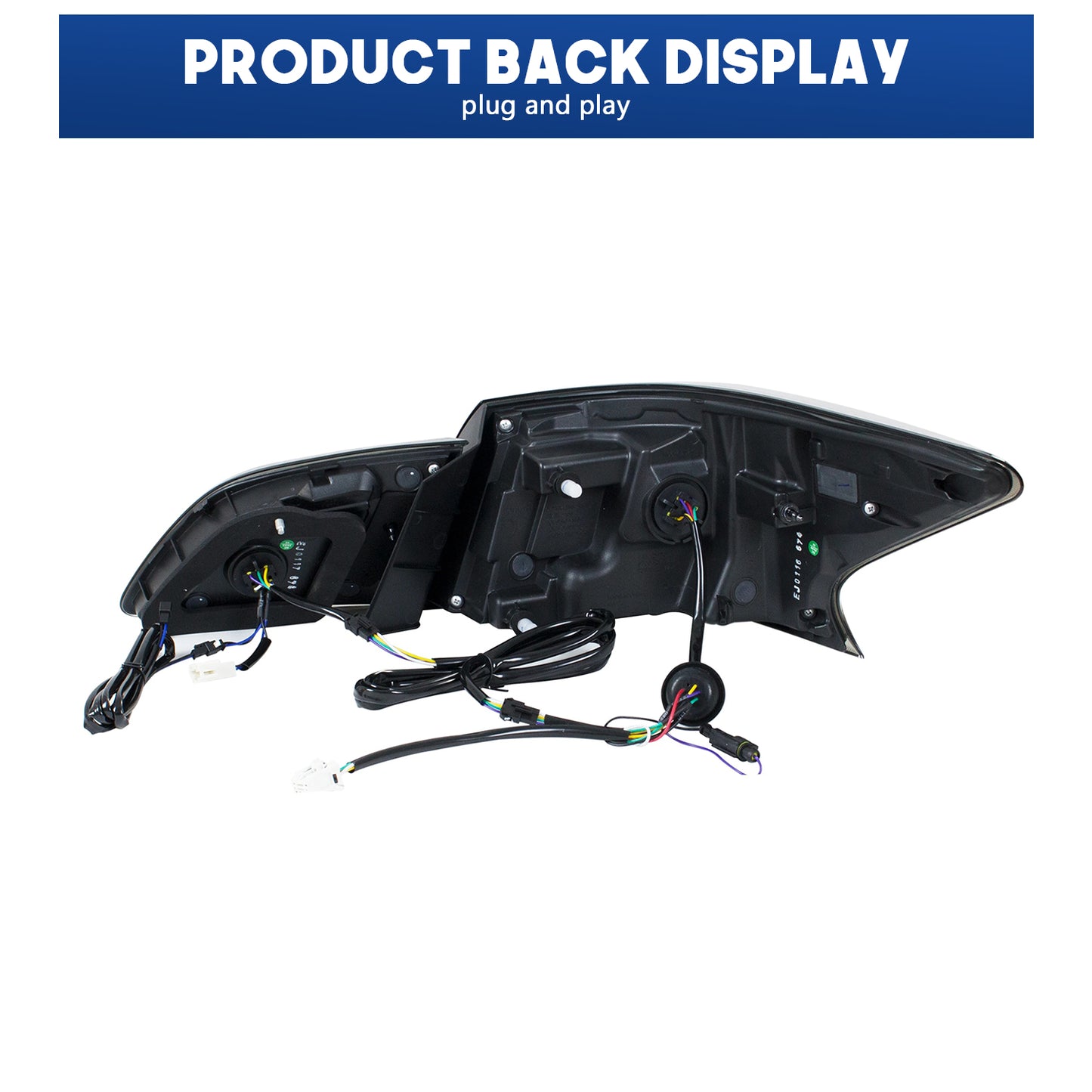 HCMOTION LED Taillights for 2012-2019 Nissan Sentra B17 | Sequential Signal & Startup Animation