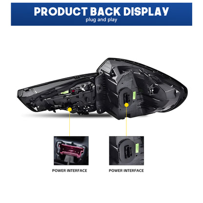 HCMOTION DOT-Approved LED Tail Lights for 2018-2021 BMW X3 G01 F97 | Startup Animation & Sequential Signal Pair