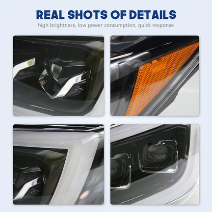 HCMOTION LED Headlight Assembly for 2013-2018 Subaru Forester (SJ) | Sequential Signal & Startup Animation