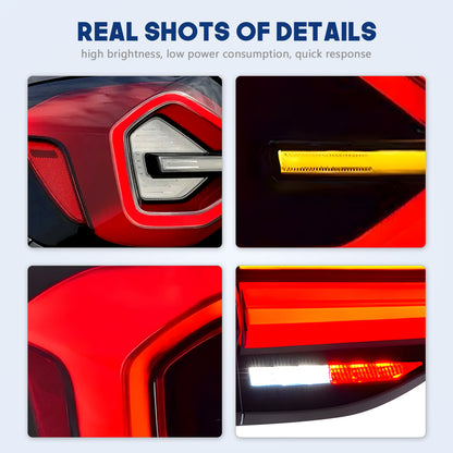 HCMOTION DOT-Approved LED Tail Lights for 2018-2021 BMW X3 G01 F97 | Startup Animation & Sequential Signal Pair