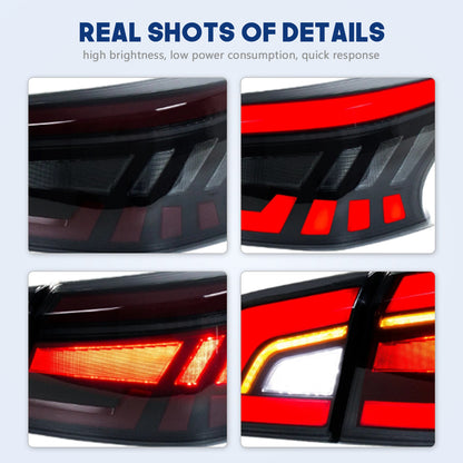 HCMOTION LED Taillights for 2012-2019 Nissan Sentra B17 | Sequential Signal & Startup Animation
