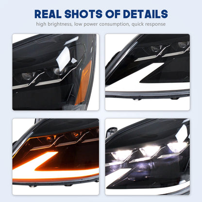 HCMOTION LED Headlights for 2003-2009 Lexus GX 470 J120 | Sequential Signal & Startup Animation