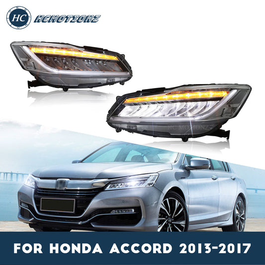 HCMOTION LED DRL for Honda Accord 9/9.5th 2013-2017 | Sequential Turn Signal & Startup Animation