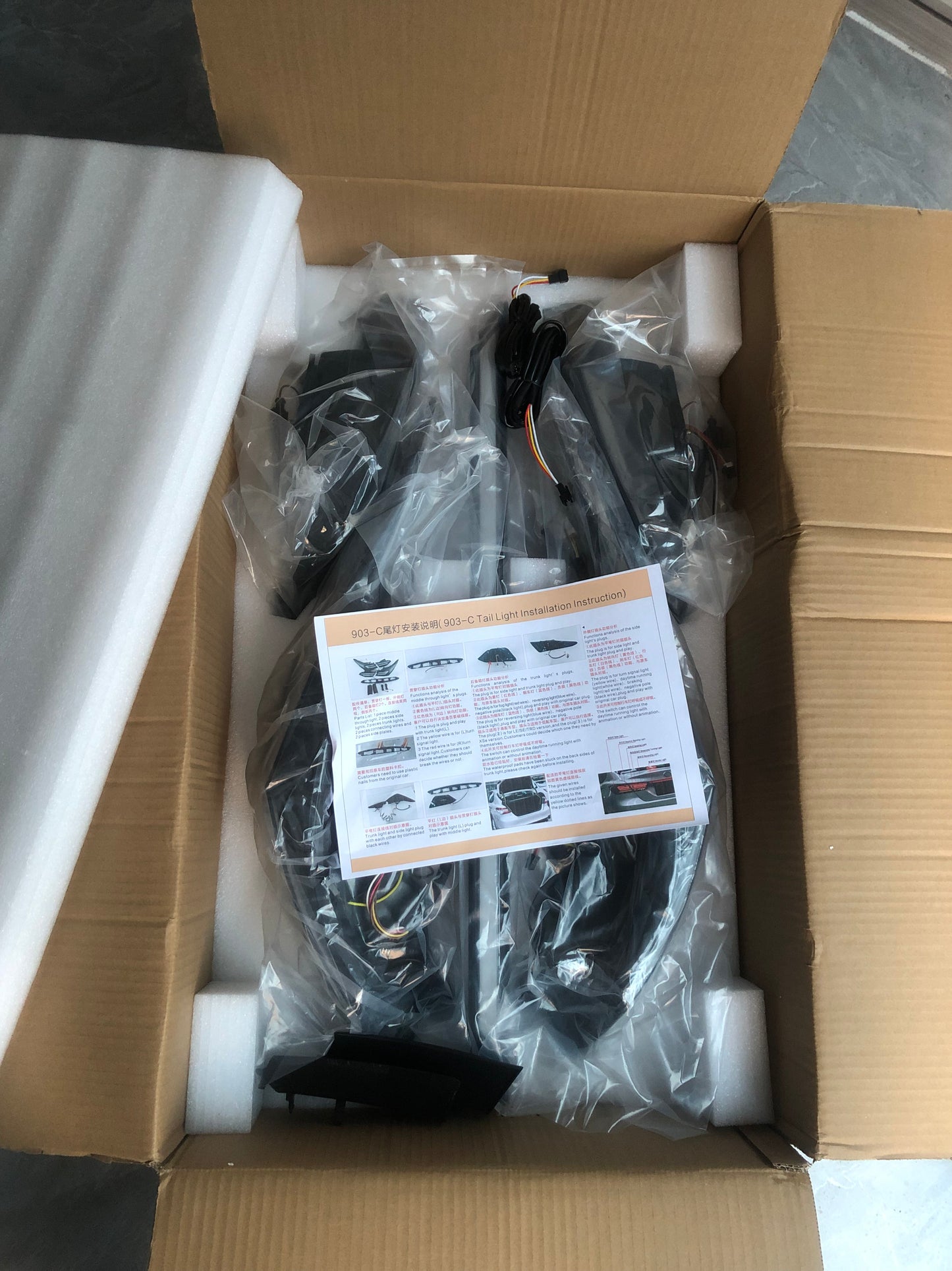 HCMOTION LED Taillights for Toyota Camry 2018-2022 | Sequential Turn Signal & Start-up Animation Clear 5 PCS