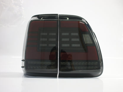 HCMOTION DOT-Approved LED Tail Lights for 2004-2007 Lexus LX 470 | Startup Animation & Sequential Signal Pair