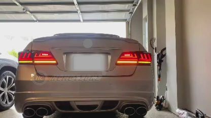 HCMOTION LED Taillights for 2006-2012 Lexus ES350 ES240 | Startup Animation & Sequential Signal Smoked
