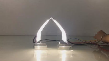 HCMOTION LED DRL for 2019-2023 Toyota Corolla L LE XLE | Startup Animation & Sequential Turn Signal