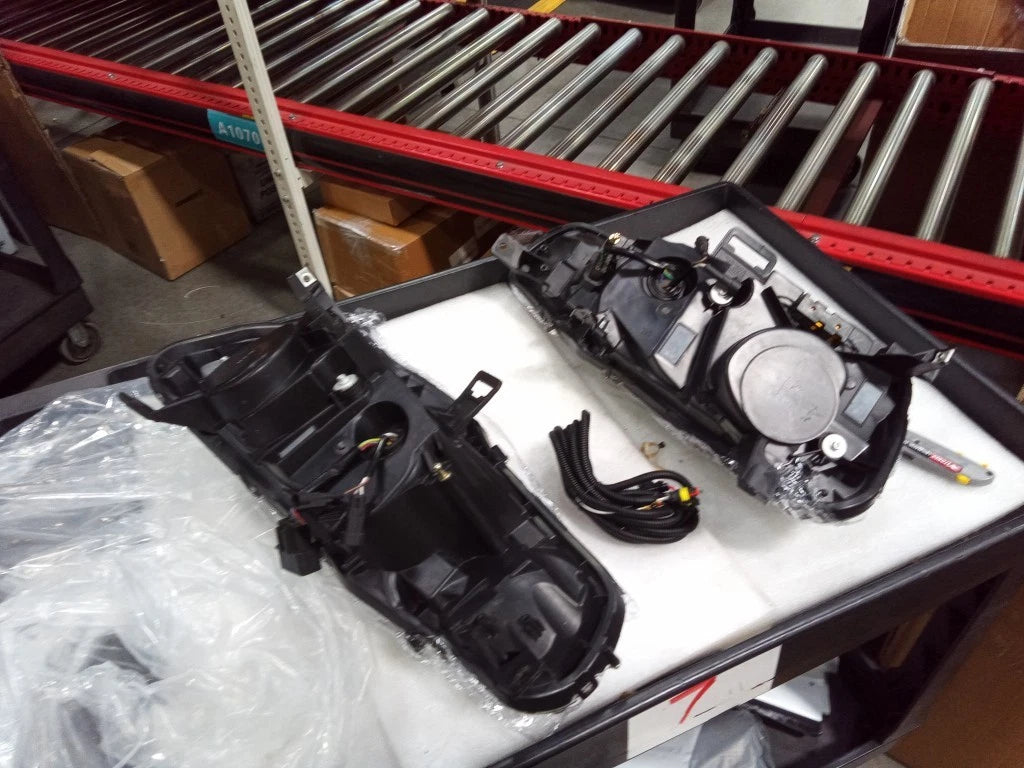 HCMOTION Used LED RGB Headlights for Mitsubishi Lancer 2008-2017 | Sequential Turn Signal & Startup Animation